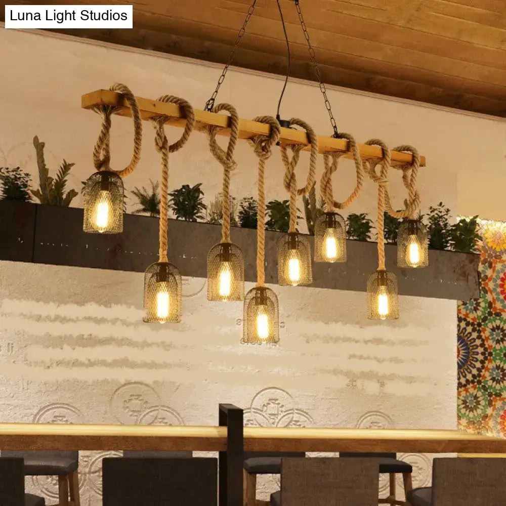 Mesh Industrial Pendant Lamp