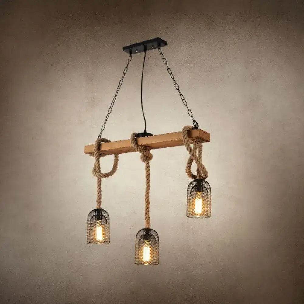 Mesh Industrial Pendant Lamp
