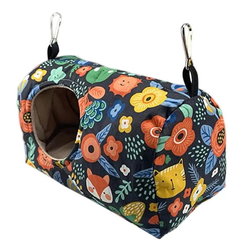 Floral Print Bird Hammock