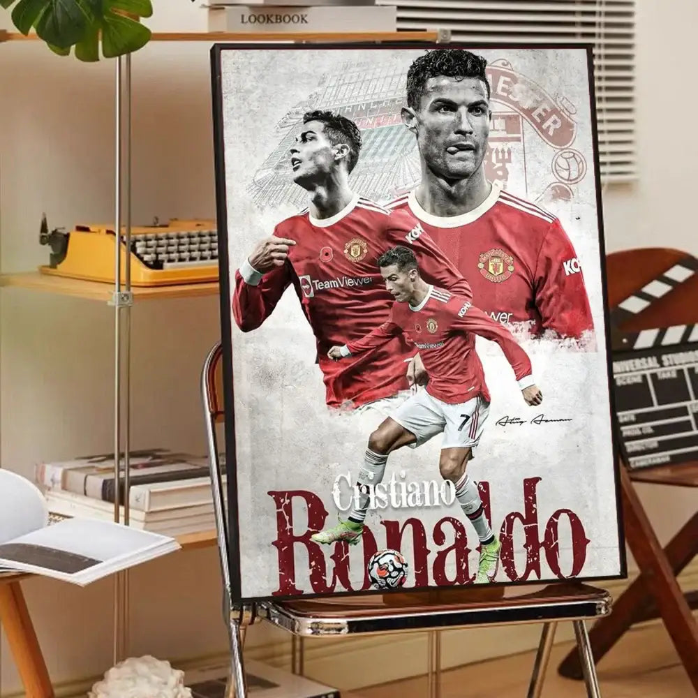 Red Green CR7 Poster