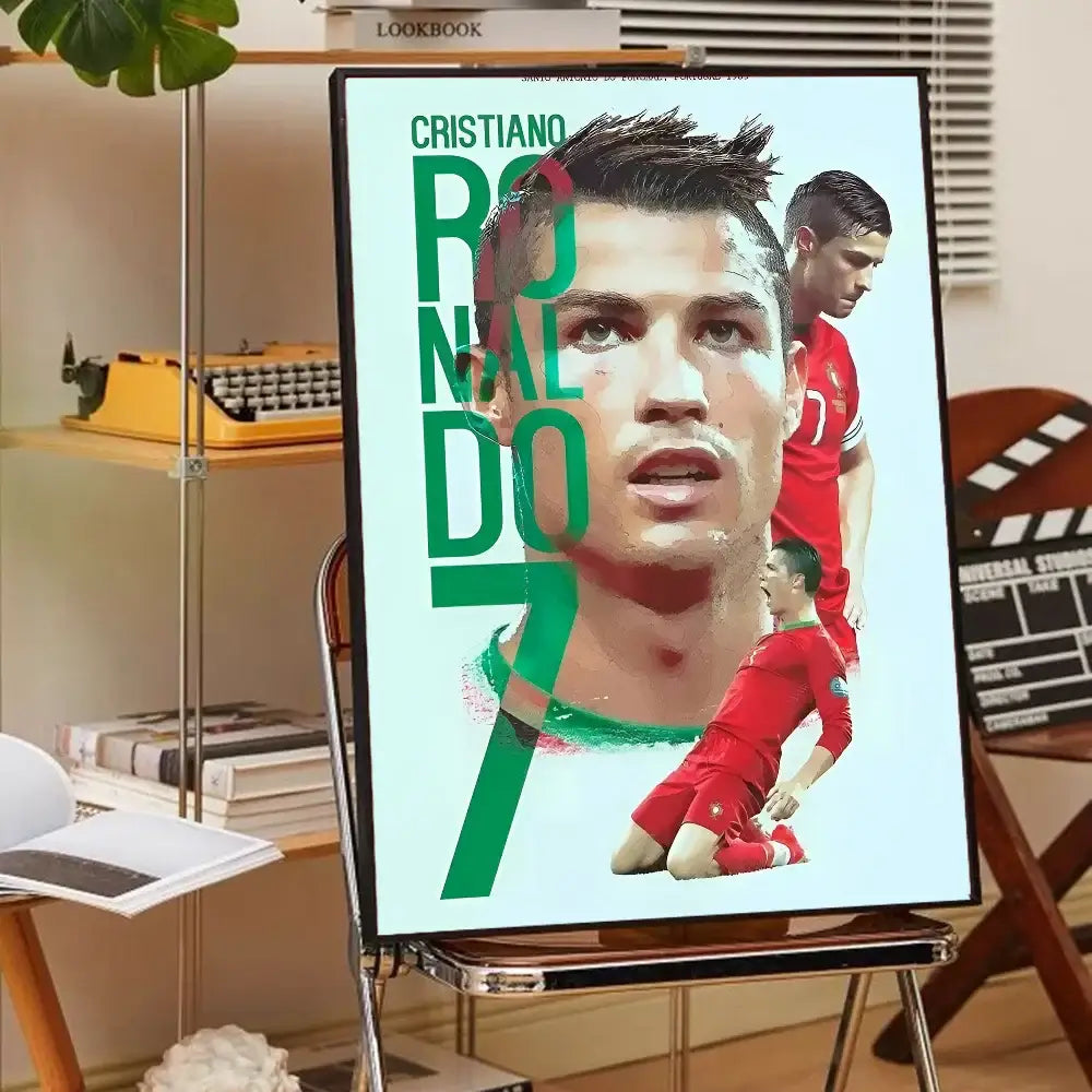 Red Green CR7 Poster