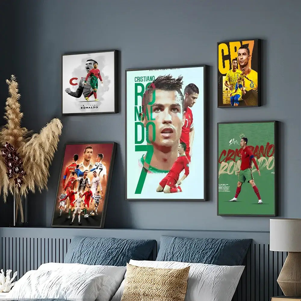 Red Green CR7 Poster