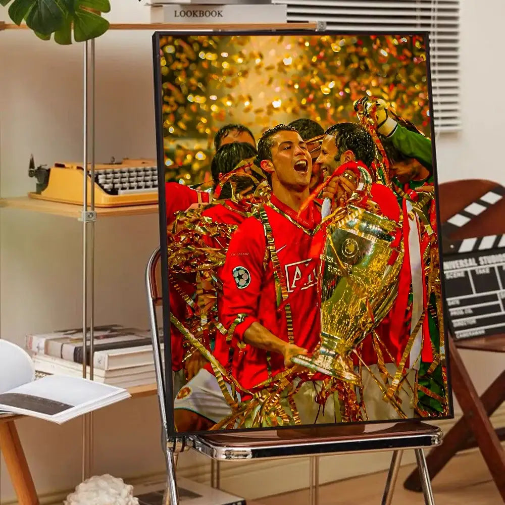 Red Green CR7 Poster