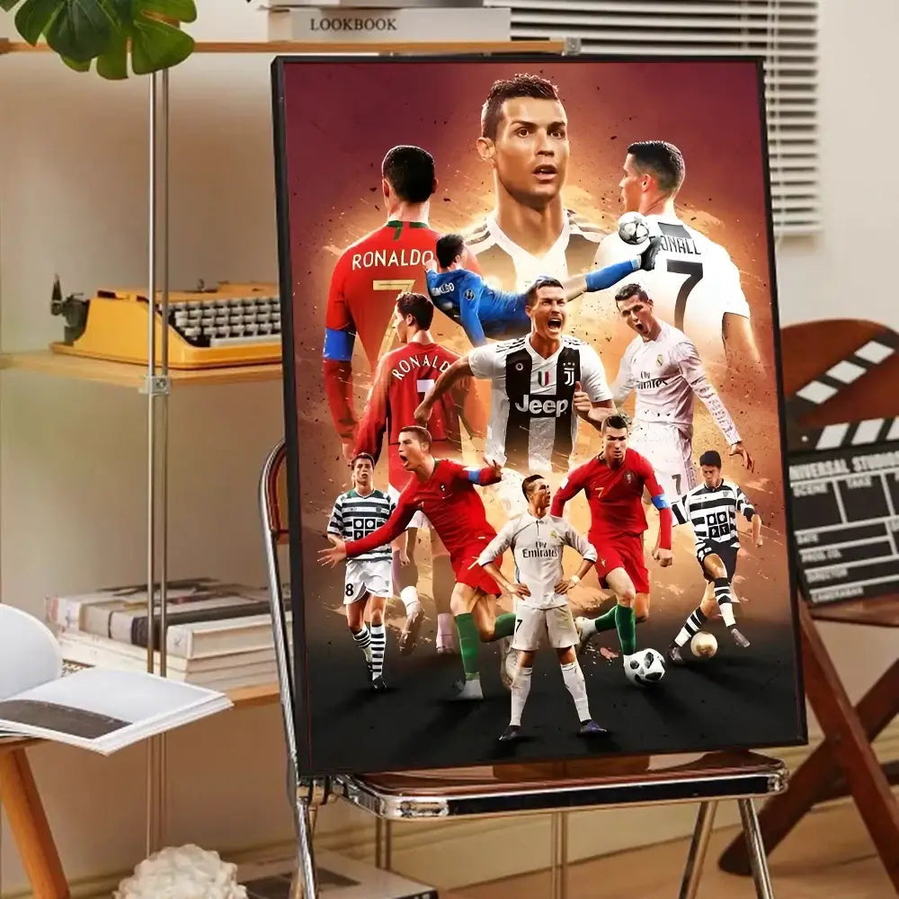 Red Green CR7 Poster