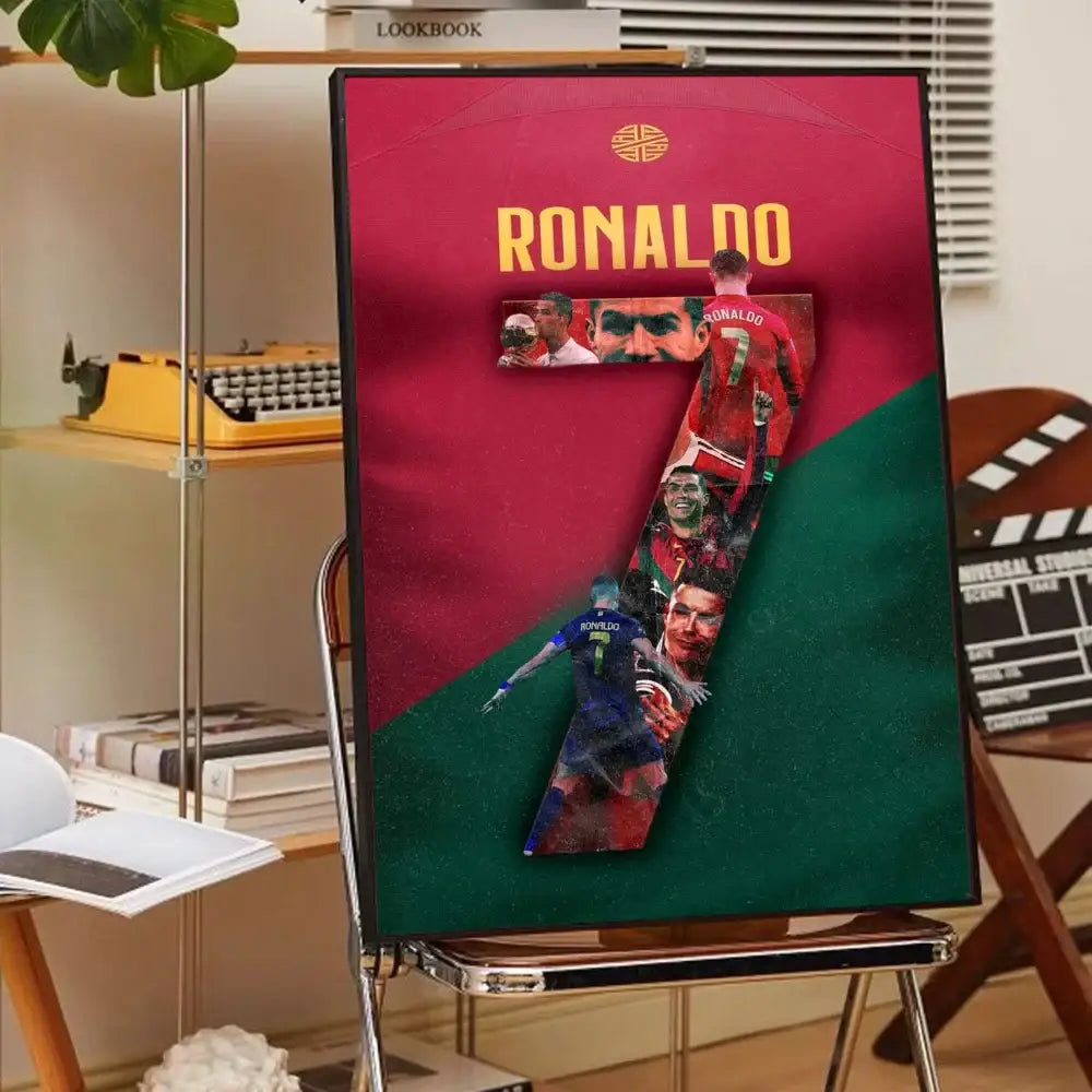 Red Green CR7 Poster