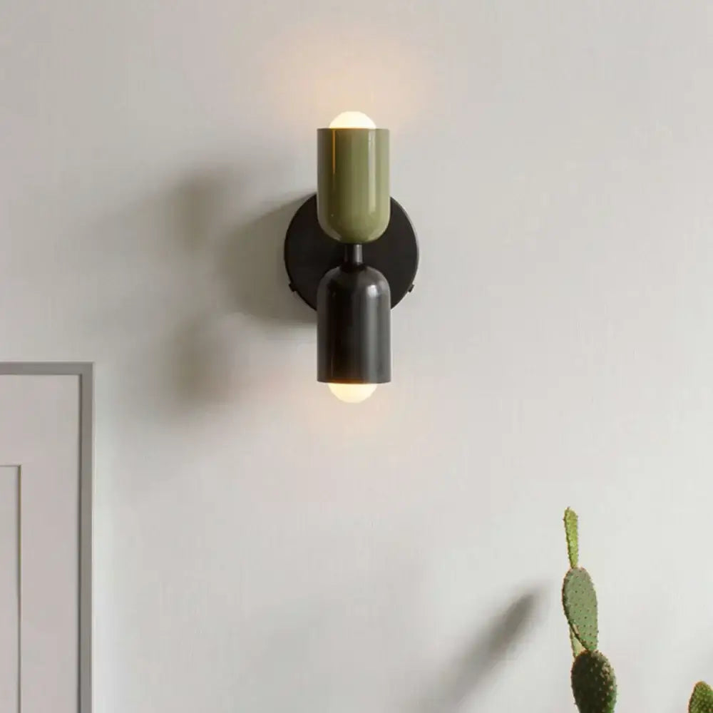 Cream Double Wall Lamp