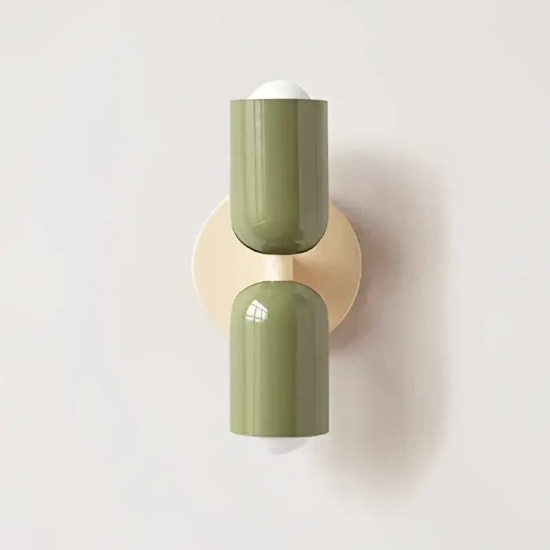 Cream Double Wall Lamp