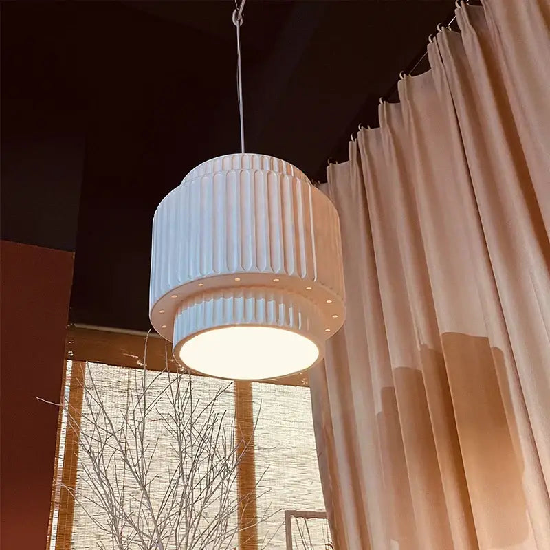 Cream Wind LED Chandelier