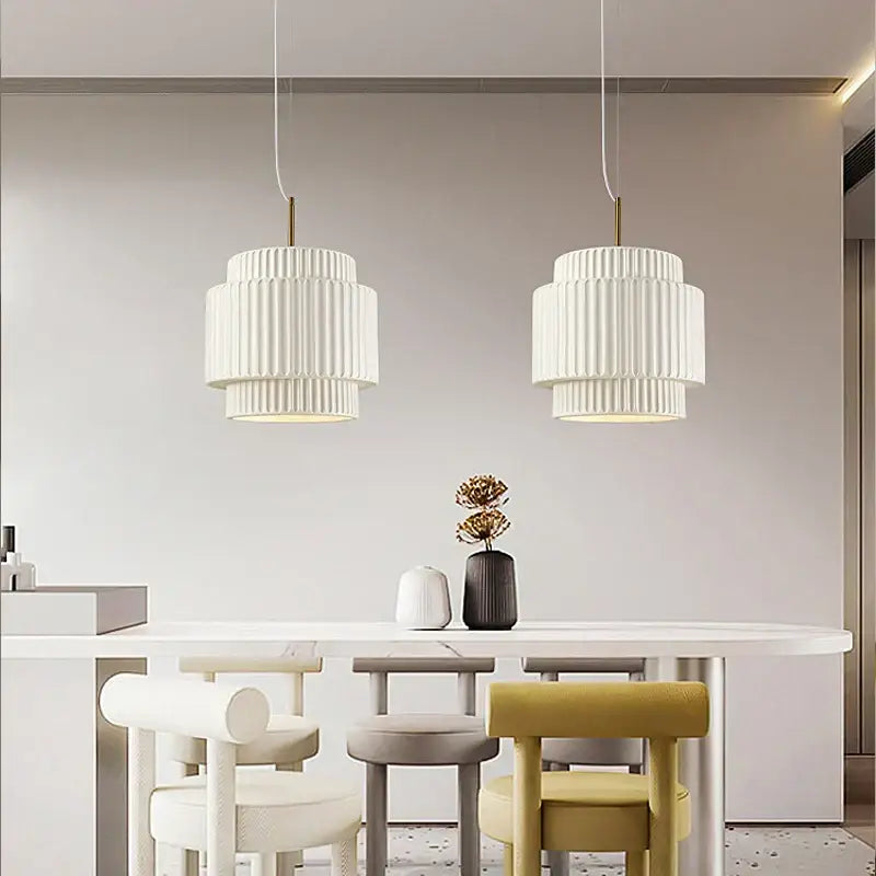 Cream Wind LED Chandelier