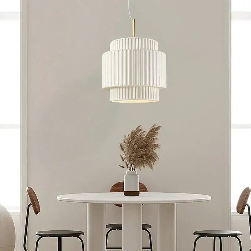 Cream Wind LED Chandelier