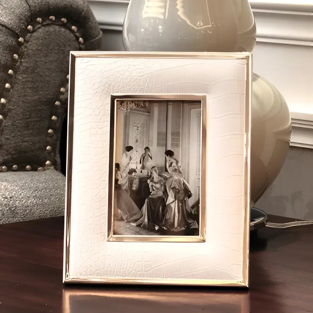 Leather Modern Photo Frame