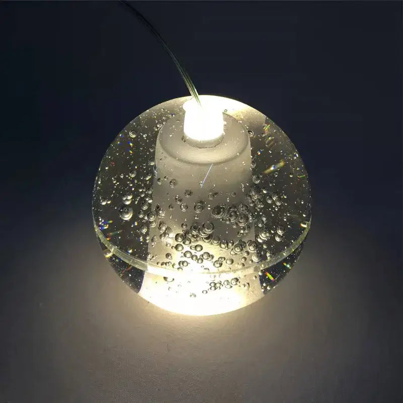 Stainless Steel Ball Chandelier