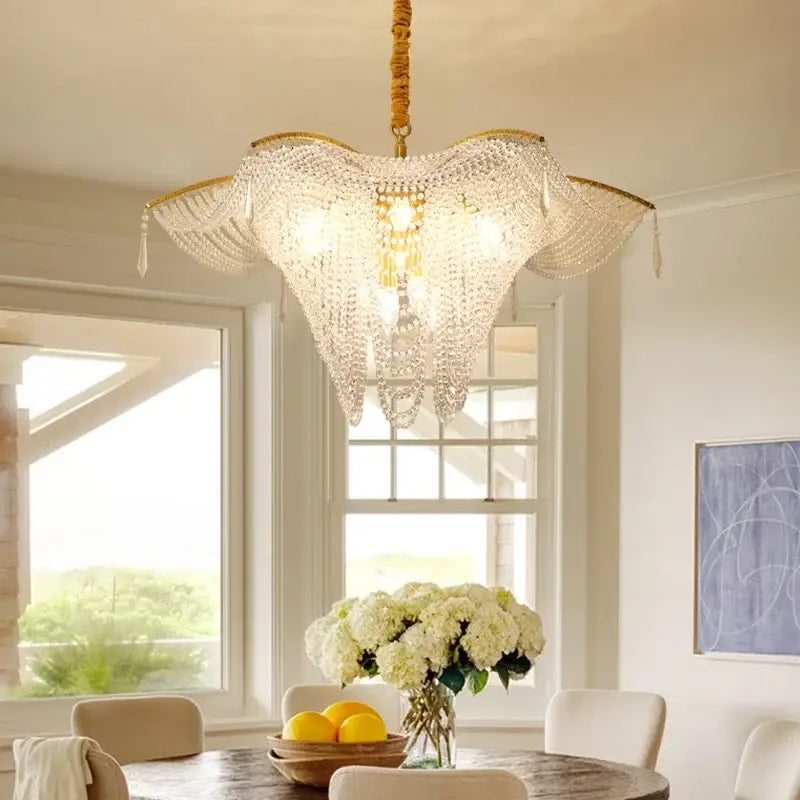 Gold Butterfly Chandelier