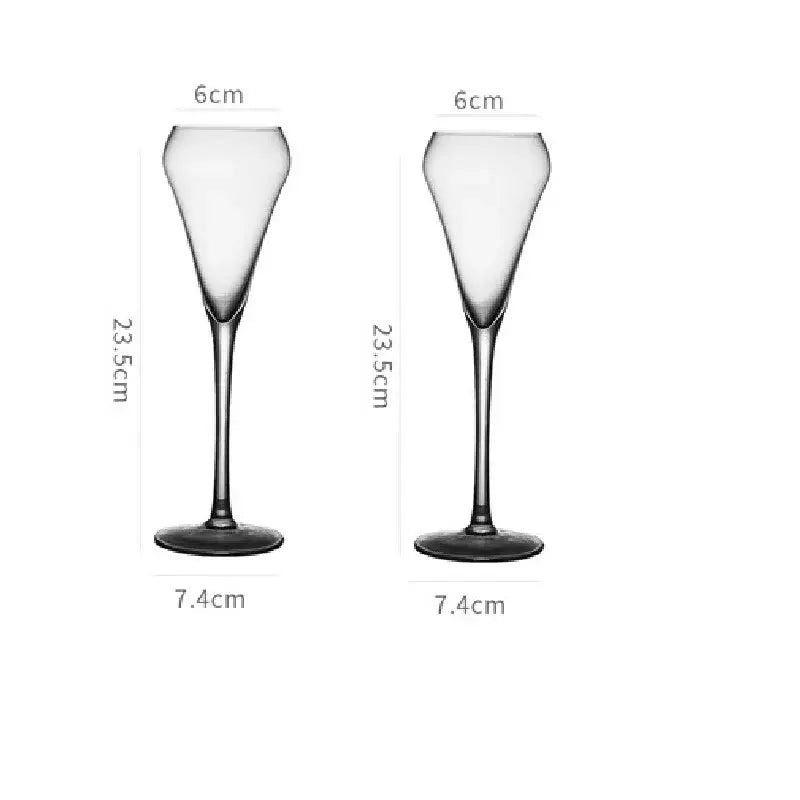 Crystal Champagne Flutes