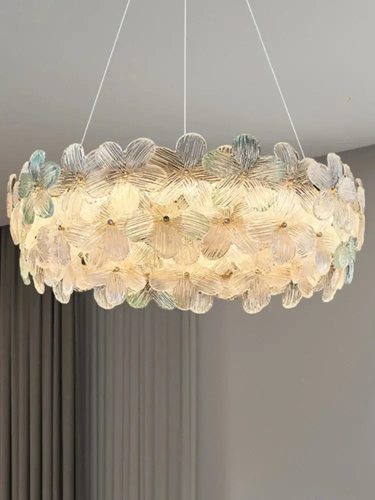 Petal Crystal Chandelier Light