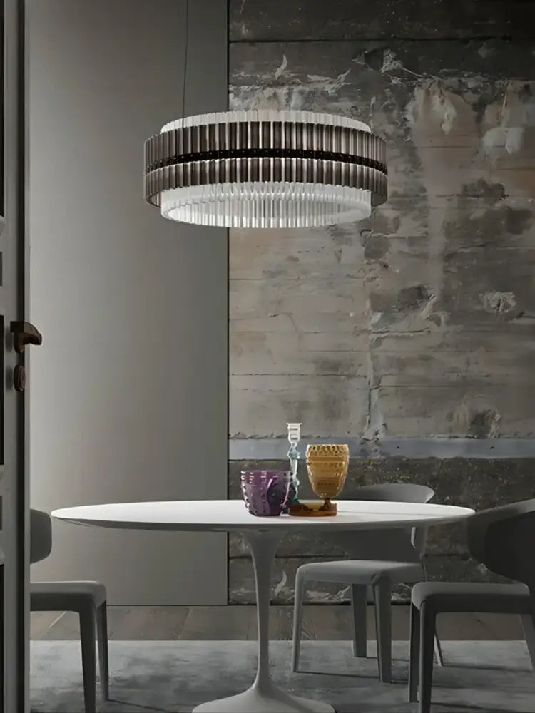 Copper Crystal Chandelier 120cm Diameter