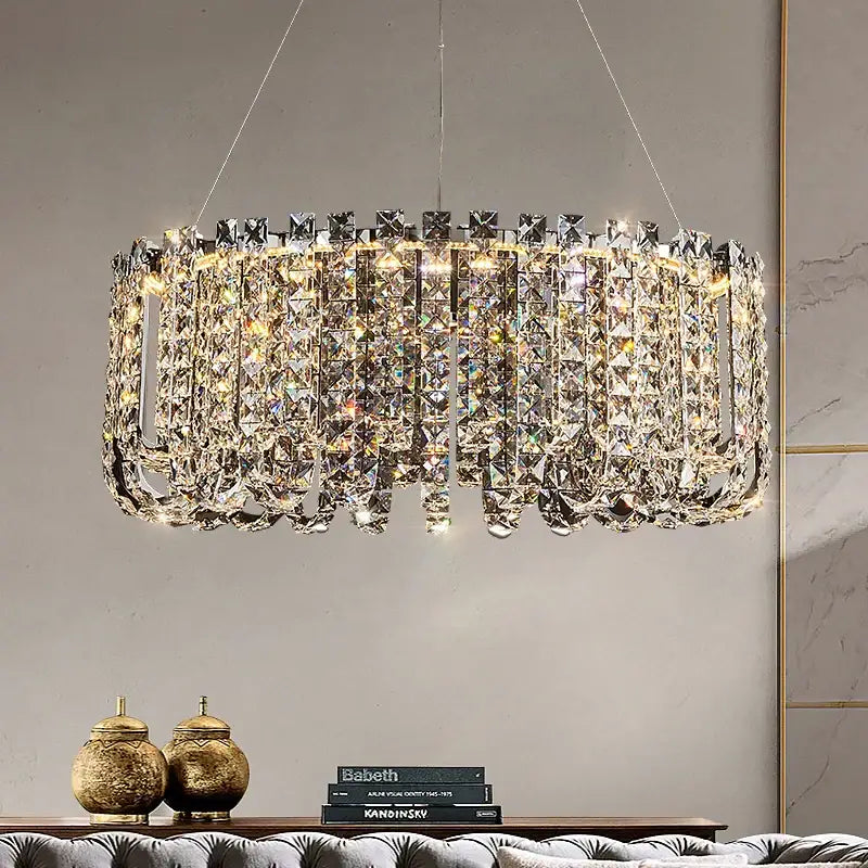 Circular Crystal Chandelier
