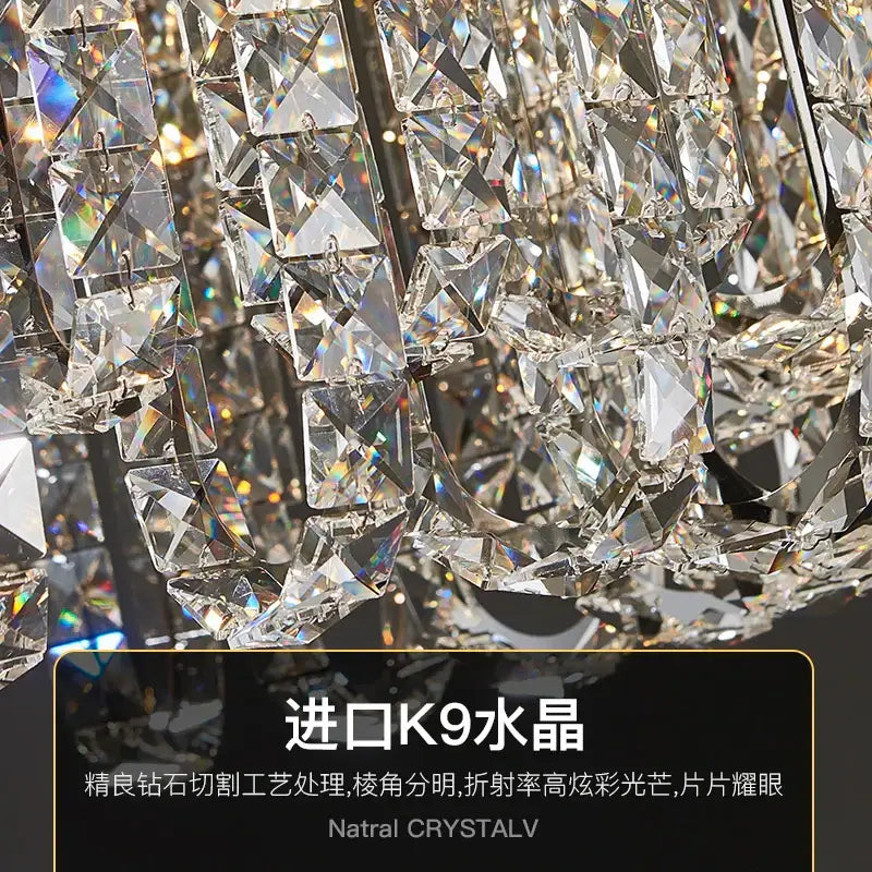 Circular Crystal Chandelier