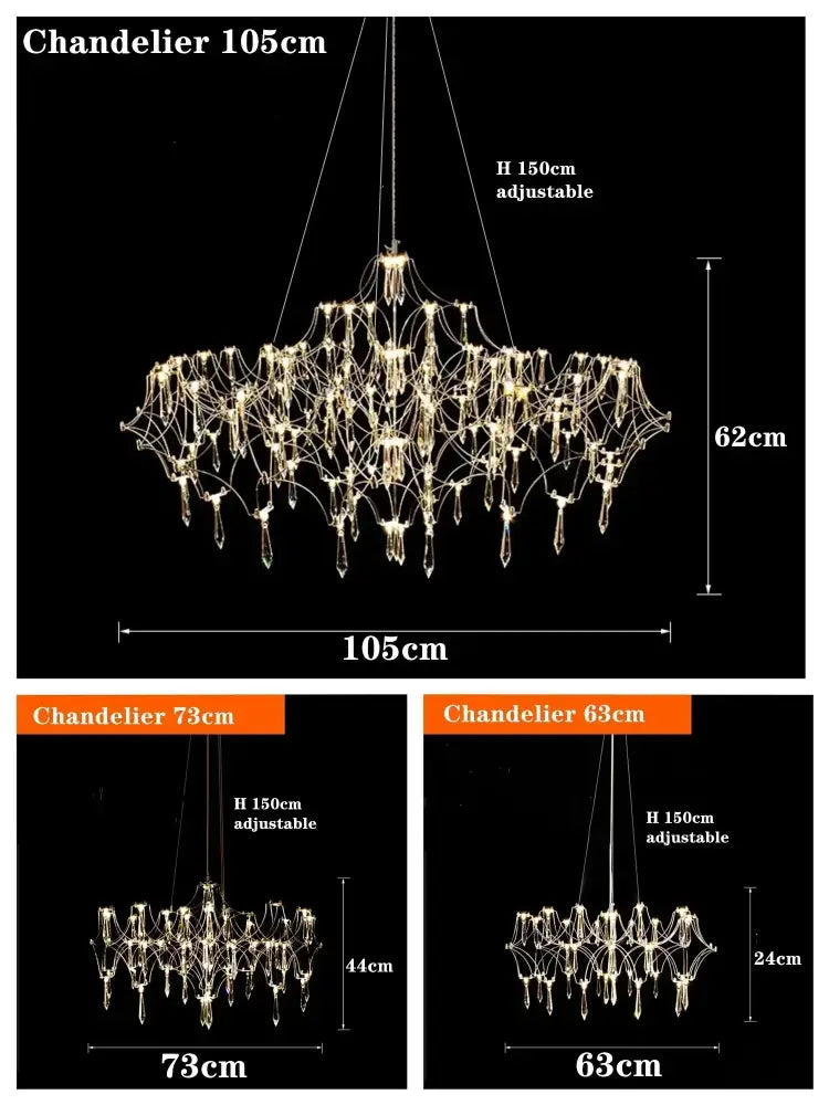 Crystal Starry Ceiling Light