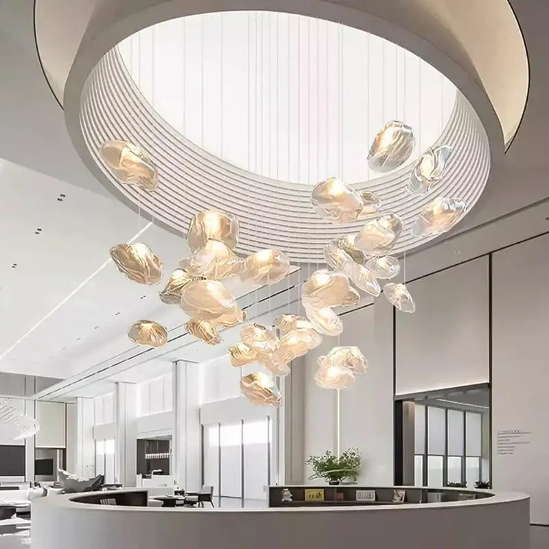 Shell Crystal Chandelier