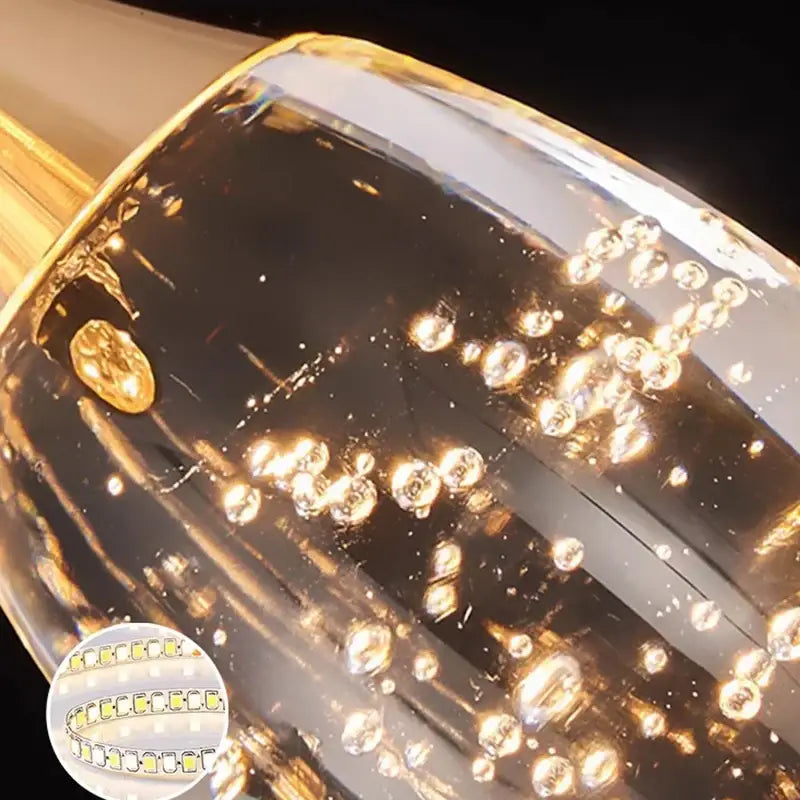 Crystal Teardrop Chandelier