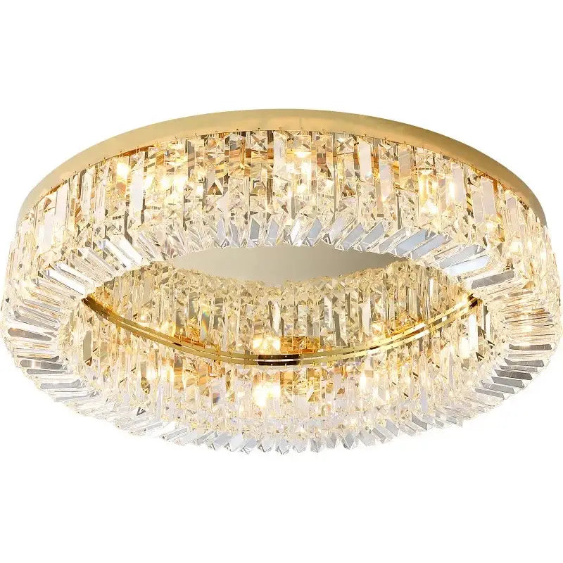 Gold Crystal 16-Light Dining Room Chandelier
