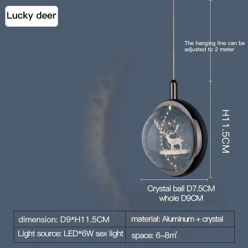 Gold Jellyfish Pendant