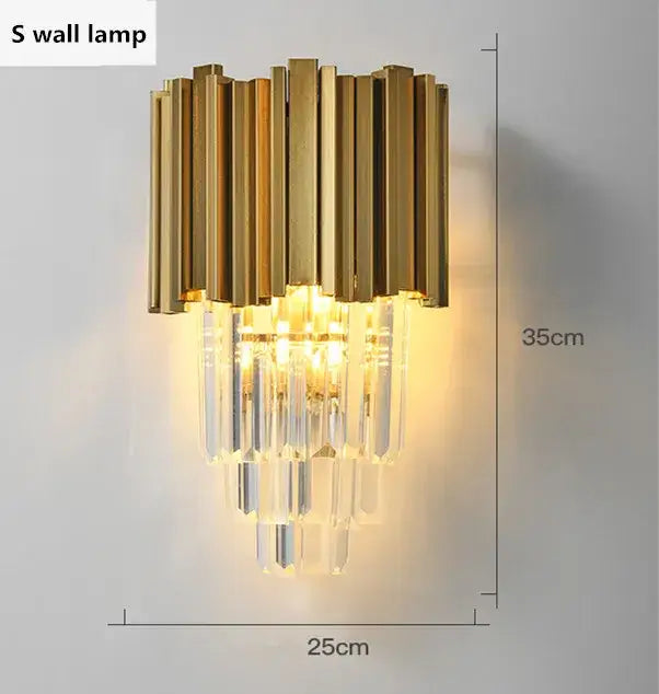 Gold Brass Chandelier