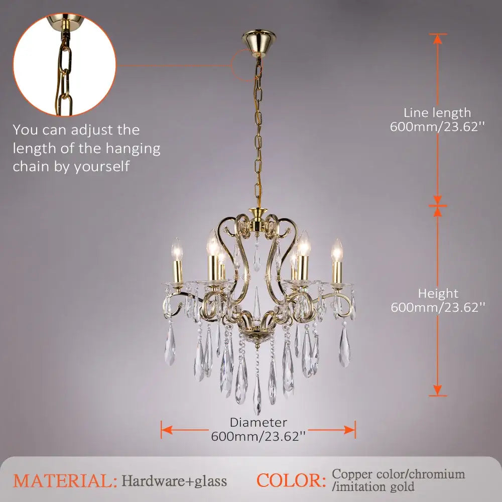 Gold Dining 8-Head 76cm Pendant Light
