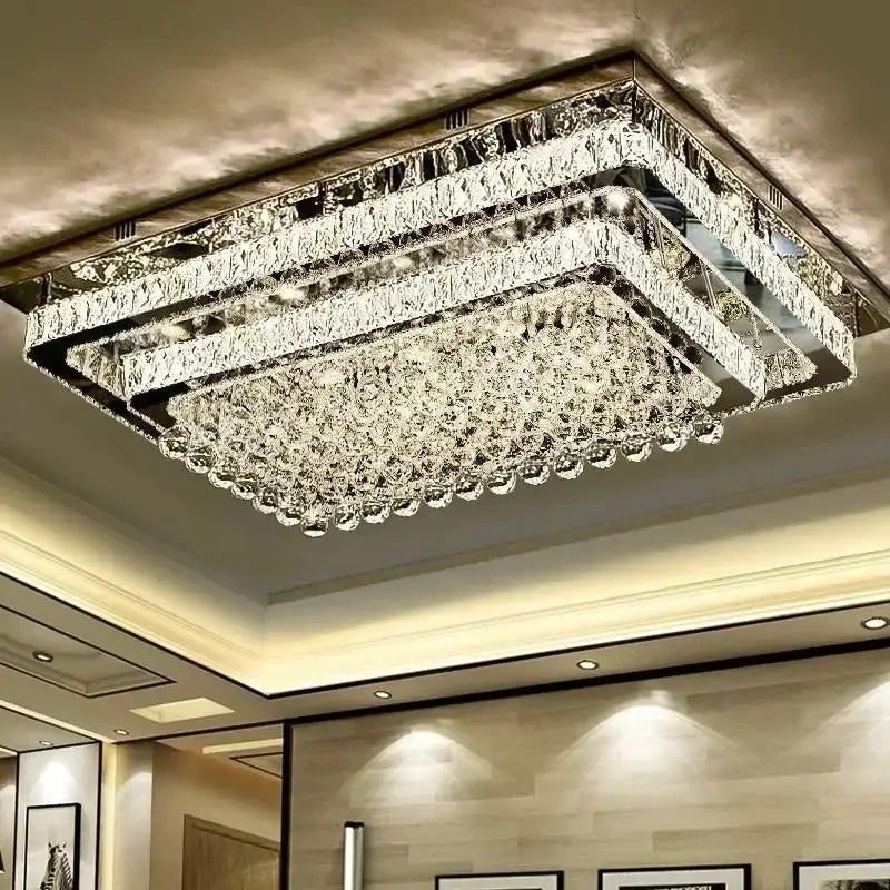 Silver Chrome Dining Light