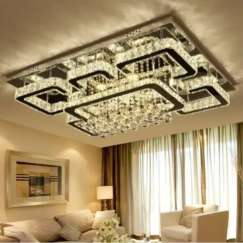 Silver Chrome Dining Light