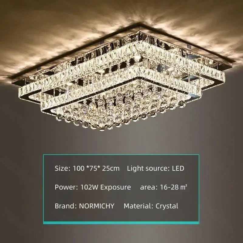 Silver Chrome Dining Light