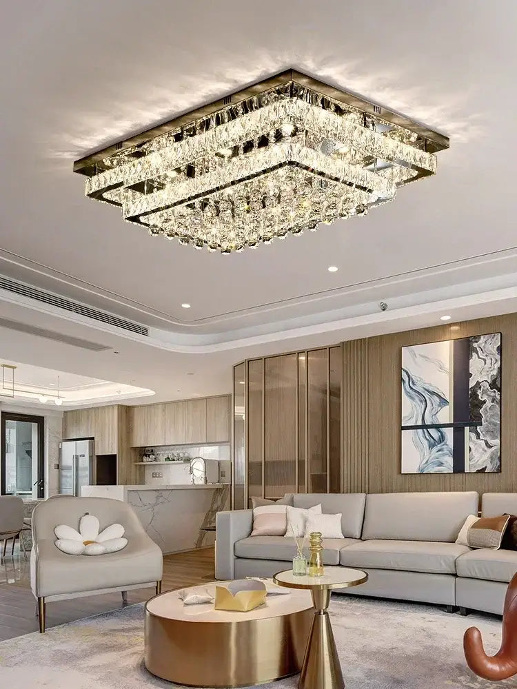 Silver Chrome Dining Light