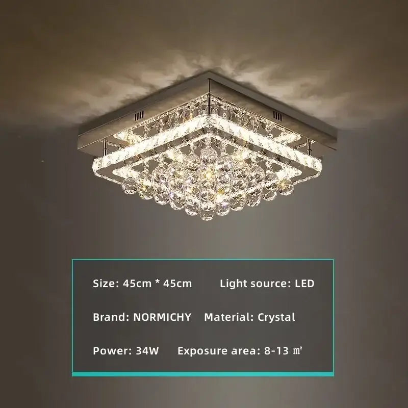 Silver Chrome Dining Light
