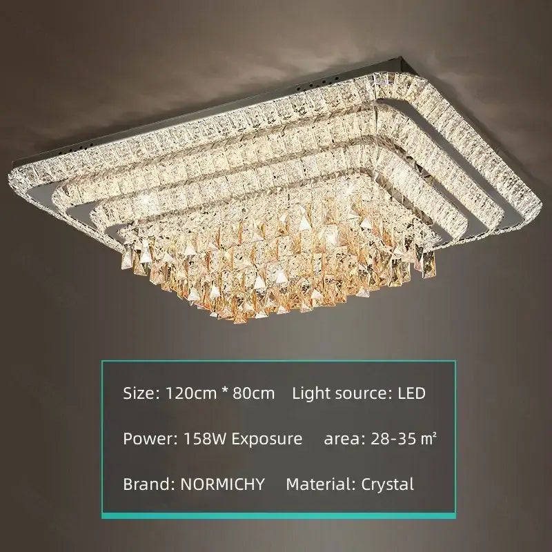 Silver Chrome Dining Light