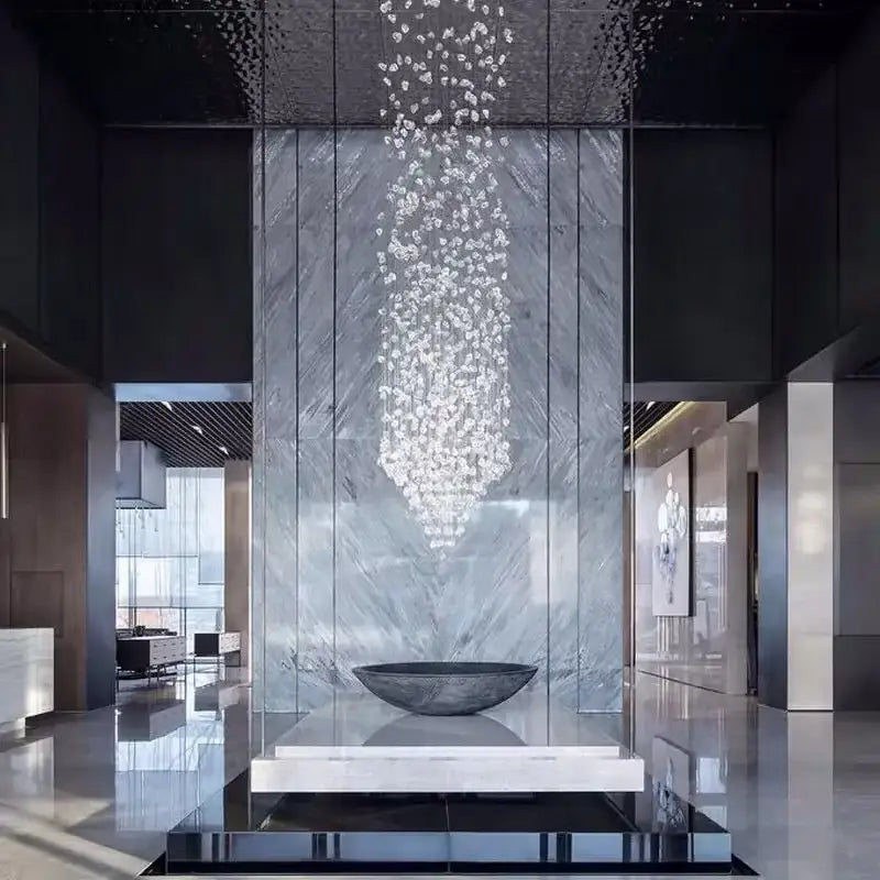 Glass Crystal Staircase Light