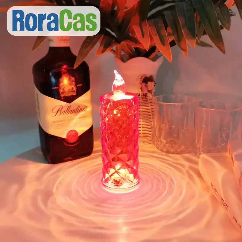 Rose Crystal Night Light