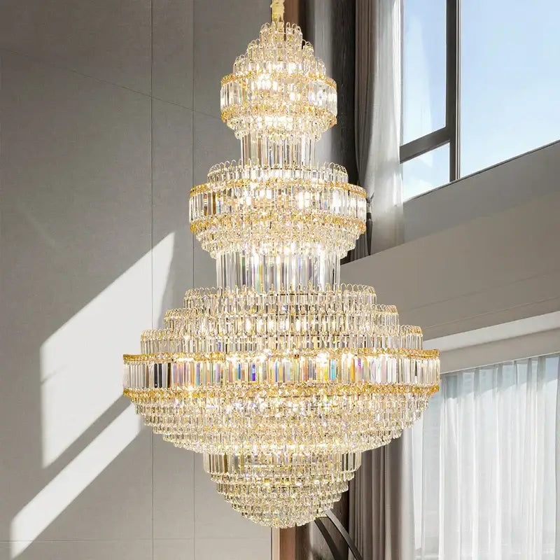 Gold Villa Chandelier