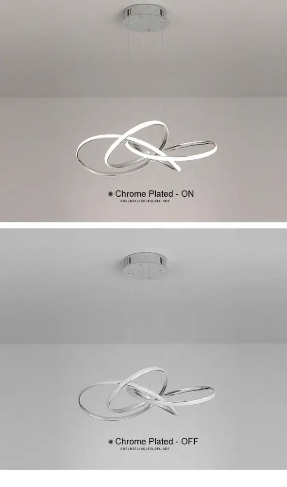 Gold Ring Chandelier Dimmable