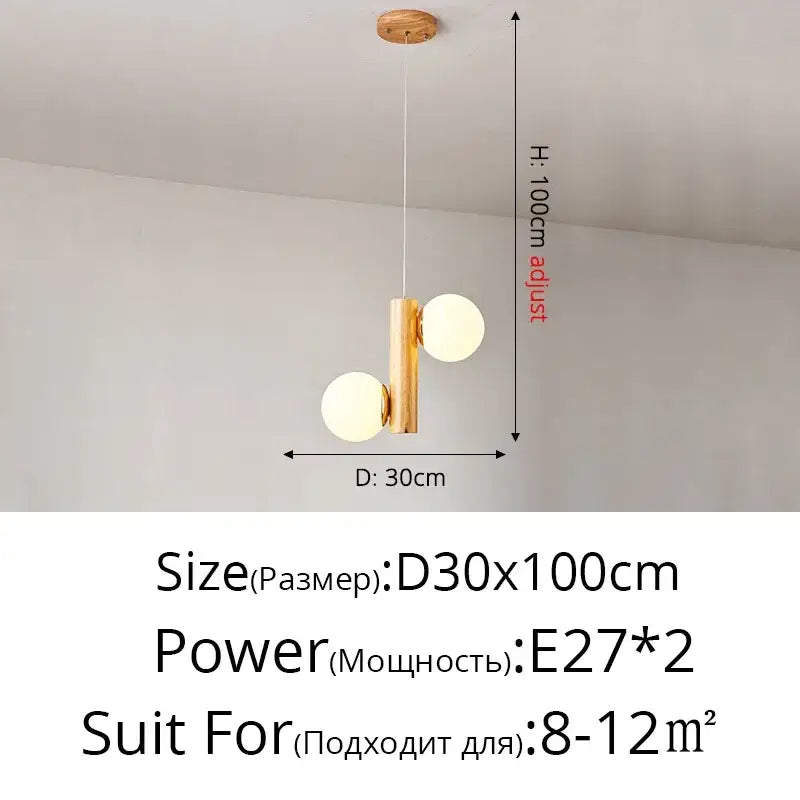 Gold Bamboo Pendant Lamp