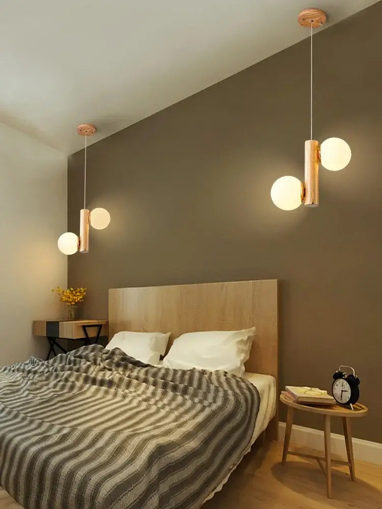 Gold Bamboo Pendant Lamp