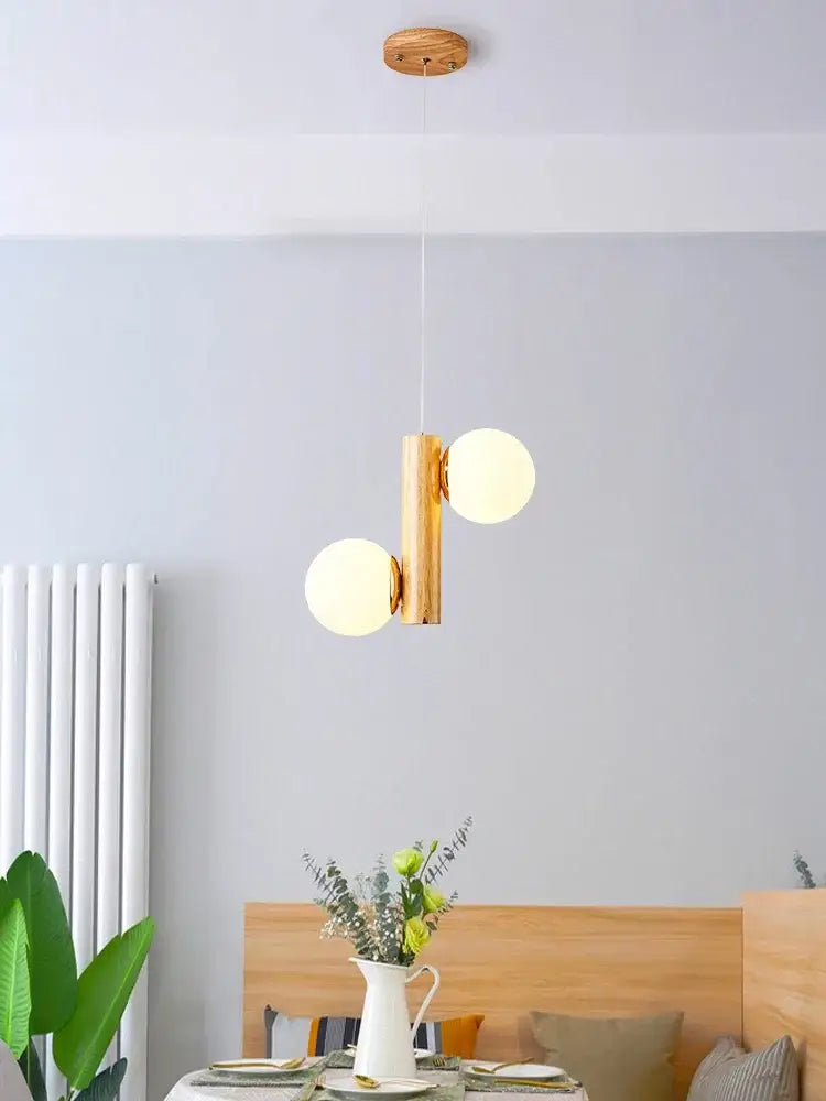 Gold Bamboo Pendant Lamp