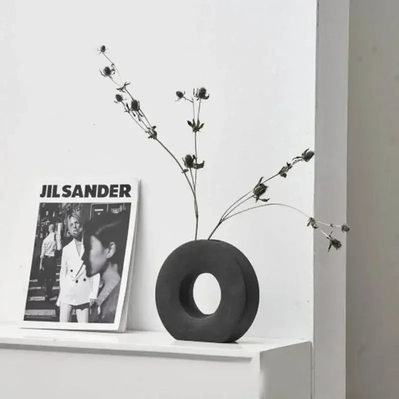 Ceramic Donut Vase