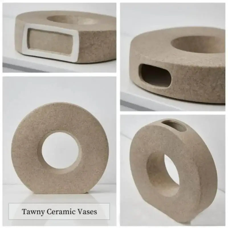 Ceramic Donut Vase