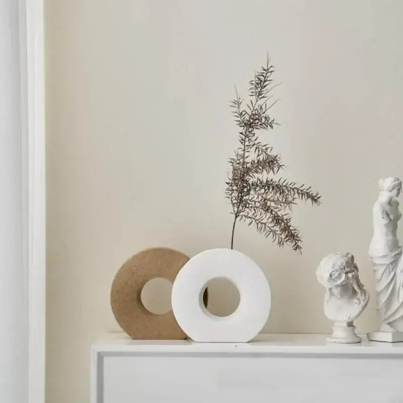 Ceramic Donut Vase