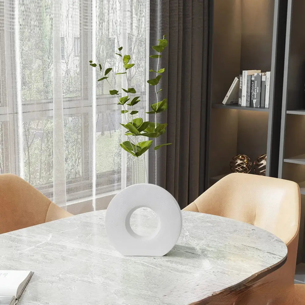 Ceramic Donut Vase