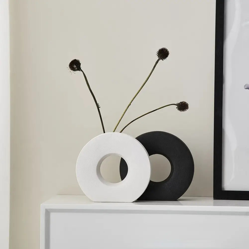 Ceramic Donut Vase