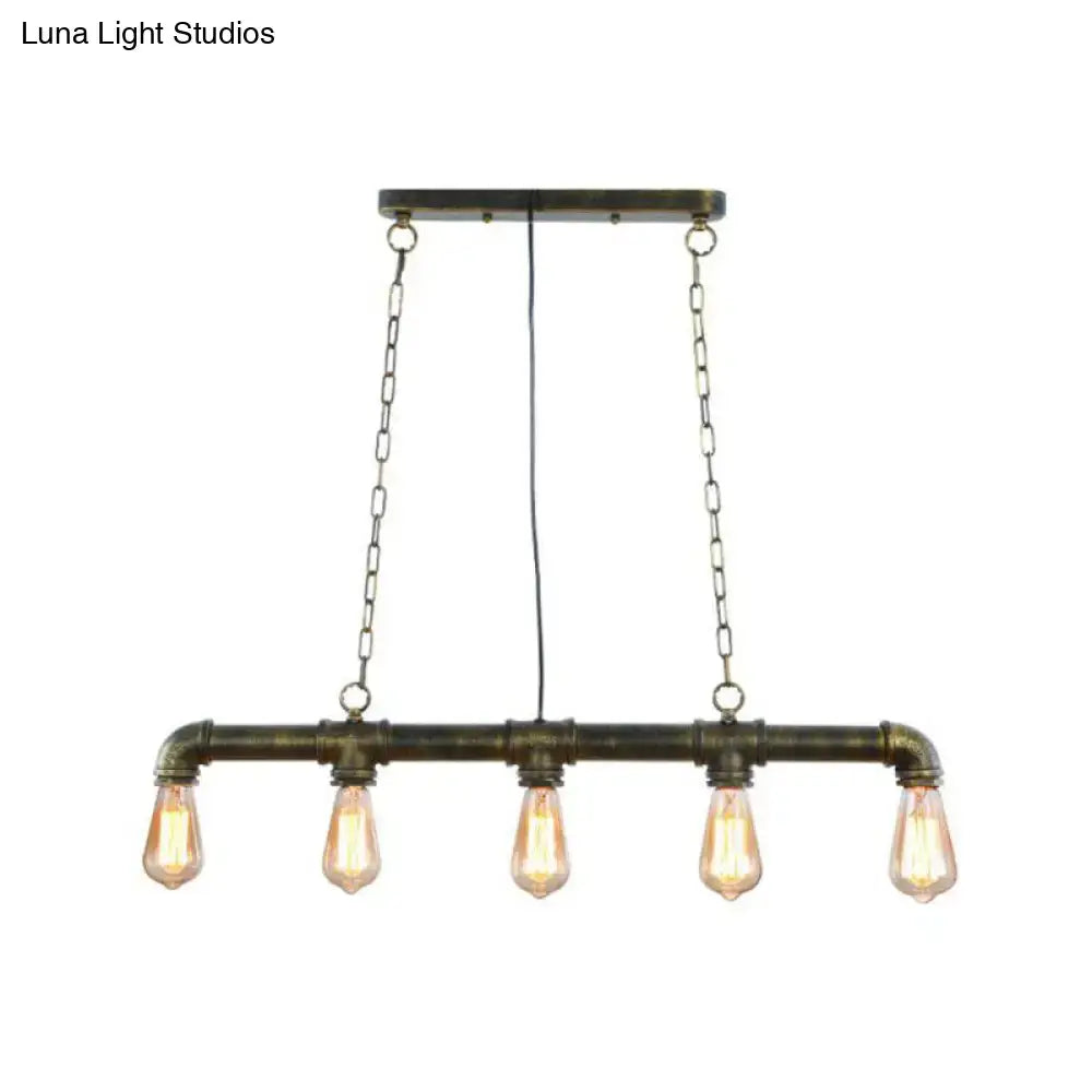Copper Pipe Island Light