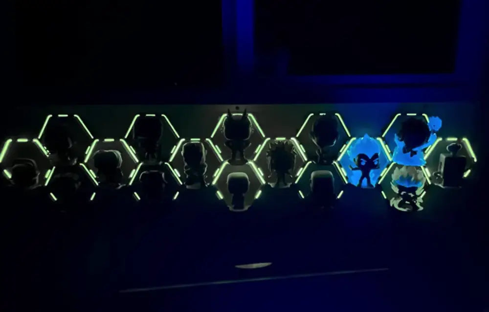 Black Modular Display Shelf