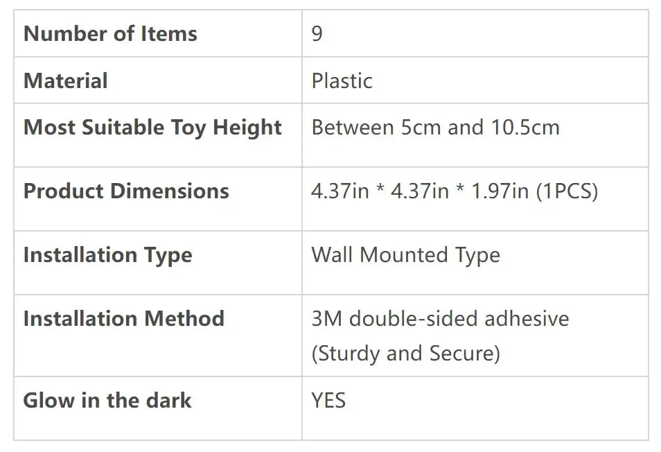 Black Modular Display Shelf